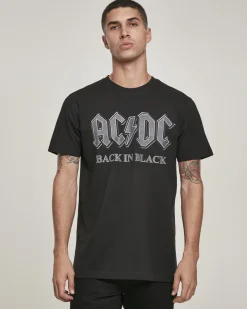Hot AC/DC Back in black t-paita - Musta T-Paidat|Bändi- & Leffatuotteet