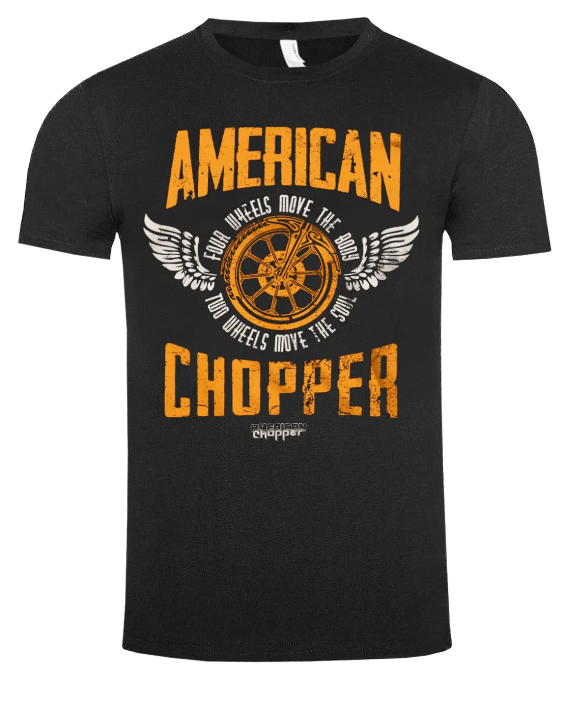 Hot American Chopper t-paita - Musta T-Paidat