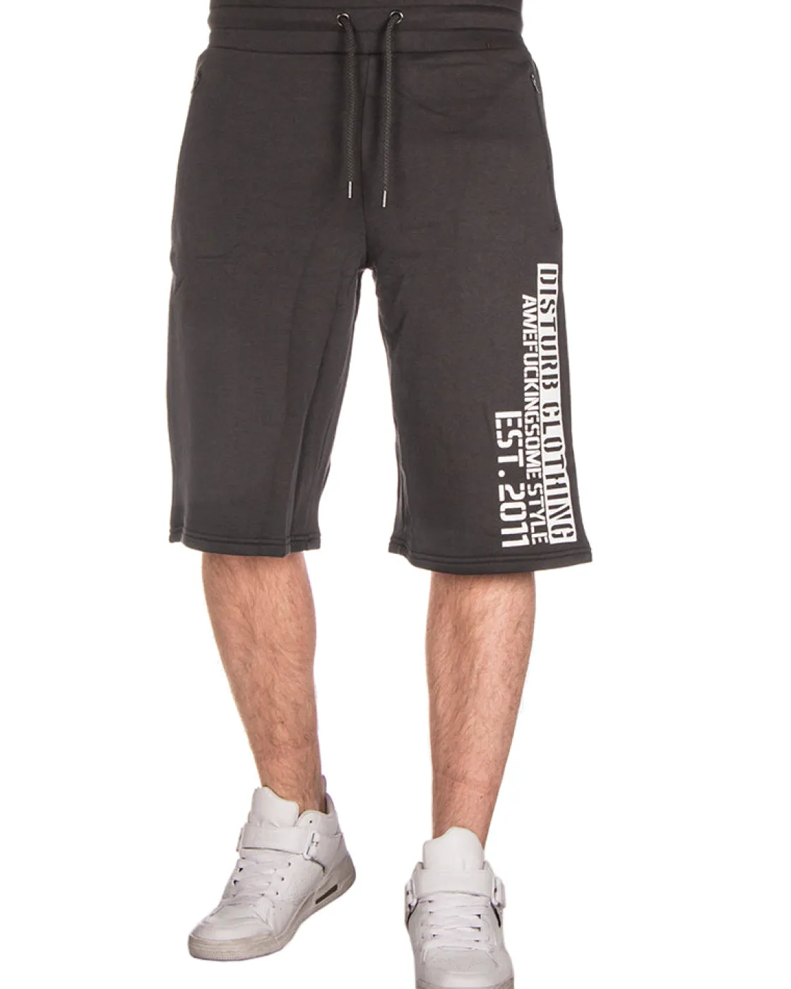 Discount Awefuckingsome collegeshortsit - Tummanharmaa Shortsit