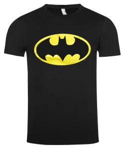 Online Batman signal t-paita - Musta T-Paidat|Bändi- & Leffatuotteet