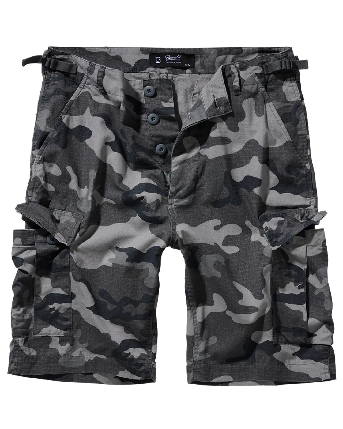 BDU Ripstop reisitaskushortsit - Harmaa Shortsit