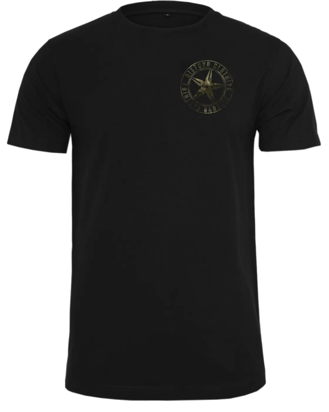 Discount Camo star chest t-paita - Musta T-Paidat