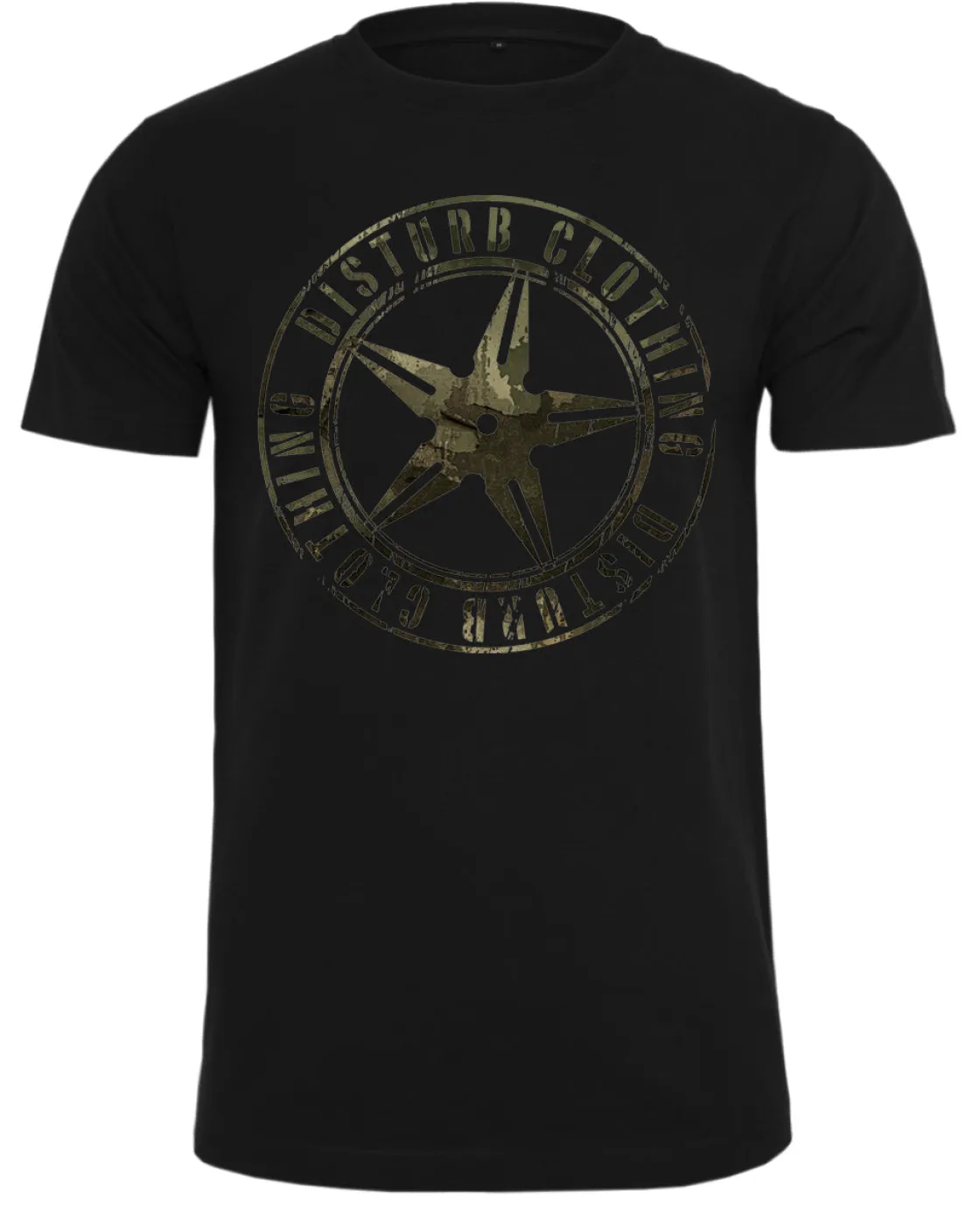 Sale Camo star t-paita - Musta T-Paidat