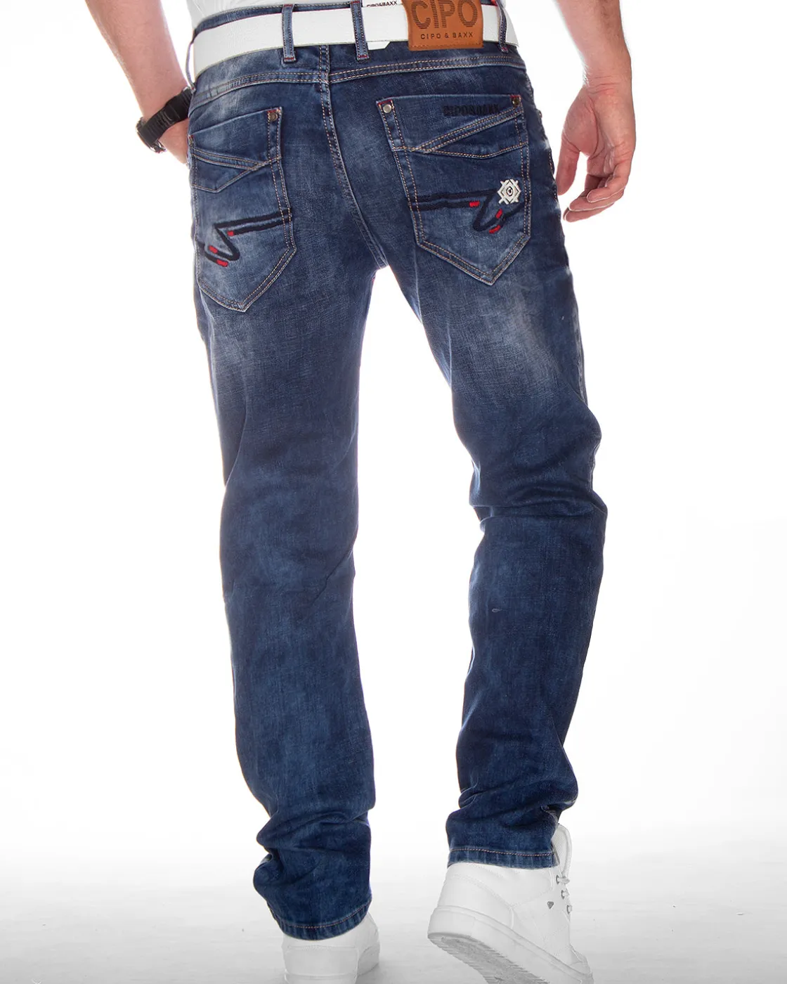 Outlet CD717 Brooks farkut - Sininen Farkut