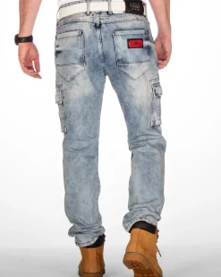 Outlet CD809 Derek reisitaskufarkut - Vaaleansininen Farkut