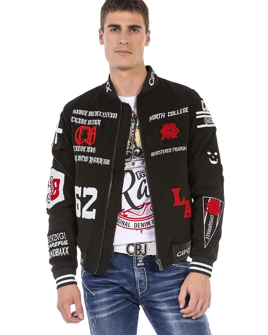 Sale CJ274 Cameron välikausitakki - Musta Takit