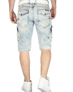 Best CK196 Adam farkkushortsit - Vaaleansininen Shortsit