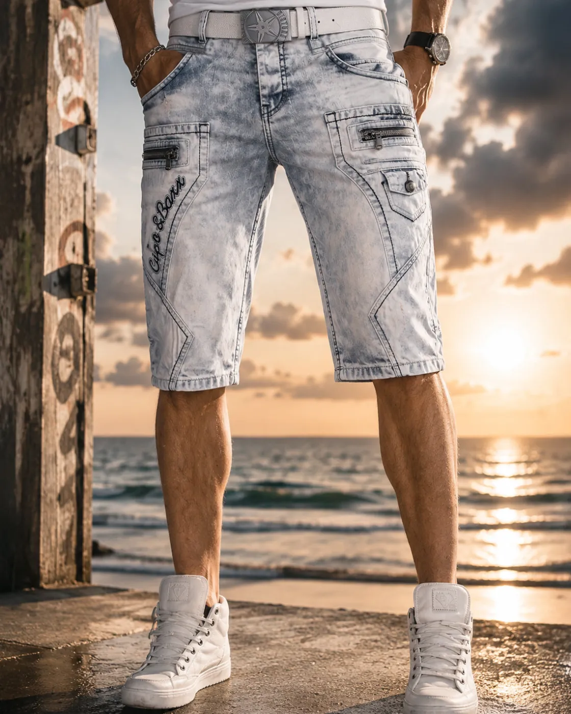 Discount CK131 Decan farkkushortsit - Vaaleansininen Shortsit
