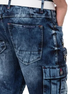 Hot CK295 Jensen farkkushortsit - Sininen Shortsit