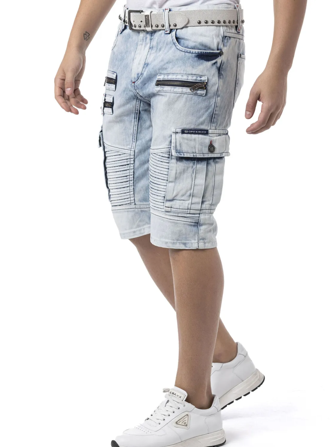 Discount CK295 Jensen farkkushortsit - Vaaleansininen Shortsit