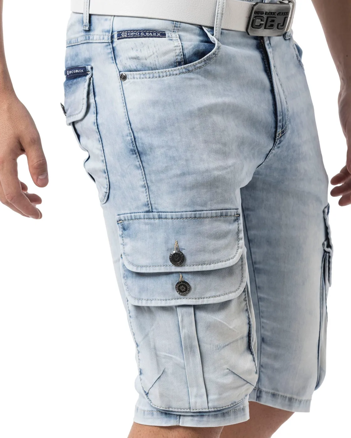 New CK306 Jugon farkkushortsit - Vaaleansininen Shortsit