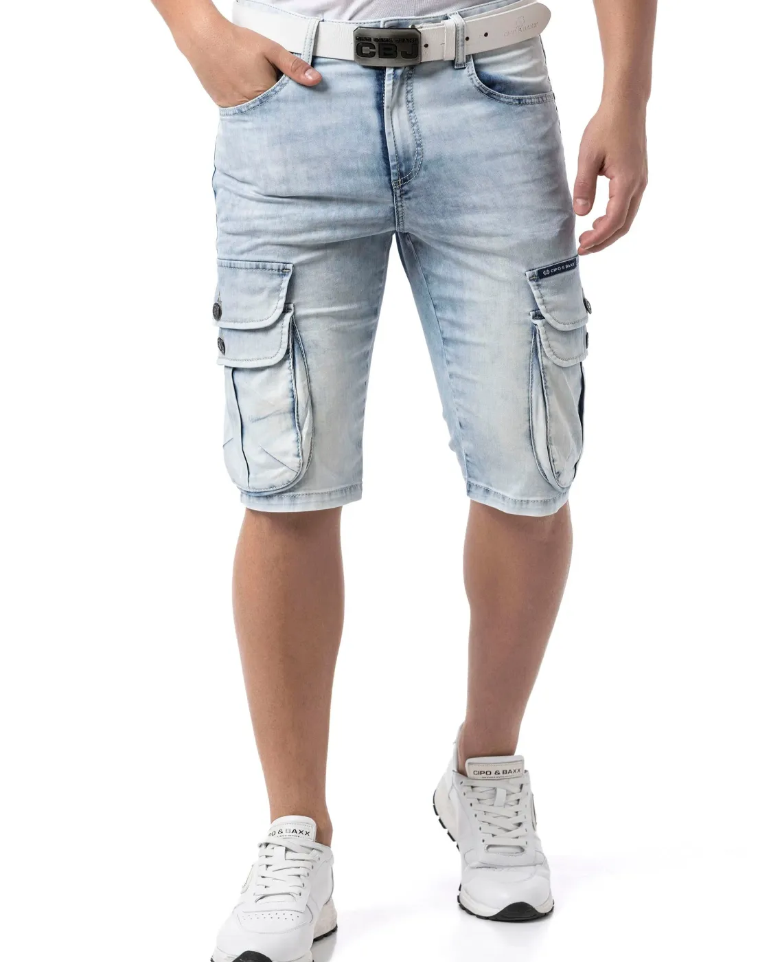 New CK306 Jugon farkkushortsit - Vaaleansininen Shortsit
