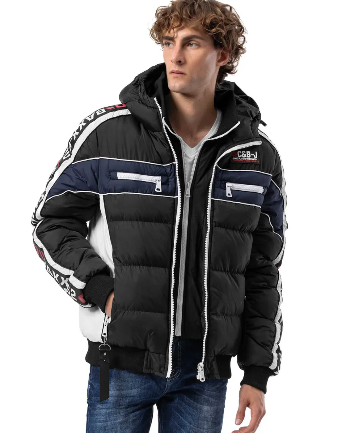 New CM226 Fred talvitakki - Musta Takit