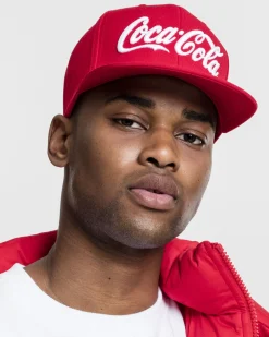 Sale Coca Cola snapback - Punainen Päähineet