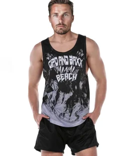 Clearance CUK245 Miami beach set - Musta Shortsit|Hihattomat
