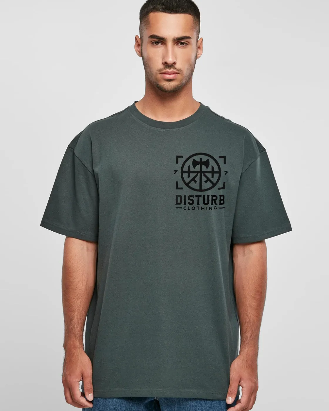 Discount Disturb Axe Oversize t-paita T-Paidat