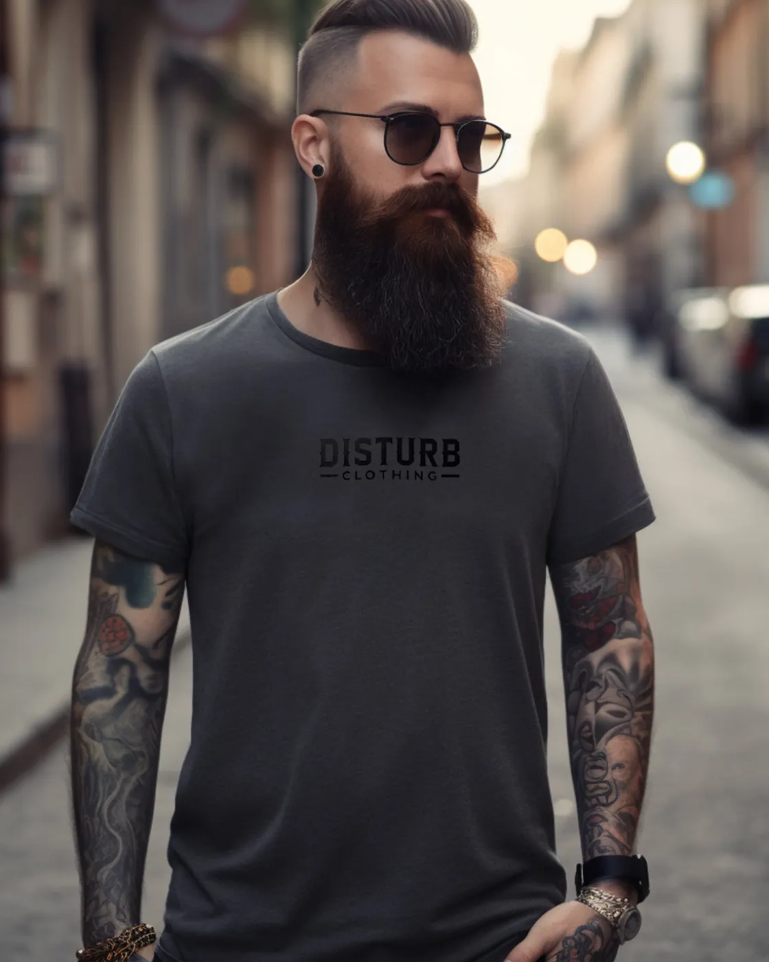 Hot Disturb Chest t-paita T-Paidat