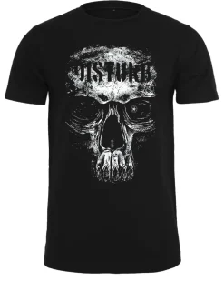Clearance Disturb skull t-paita - Musta T-Paidat