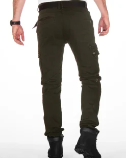 Outlet Eclair reisitaskuhousut - Khaki Housut
