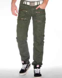 Clearance Elvis farkut - Vihreä Farkut