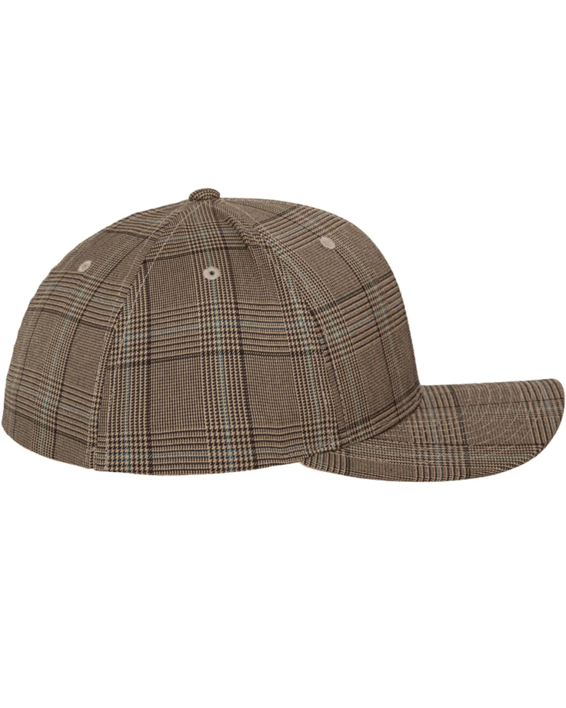 Hot Glen Check lippis - /Khaki Päähineet