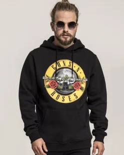 Clearance Guns n' Roses huppari - Musta Hupparit & Colleget
