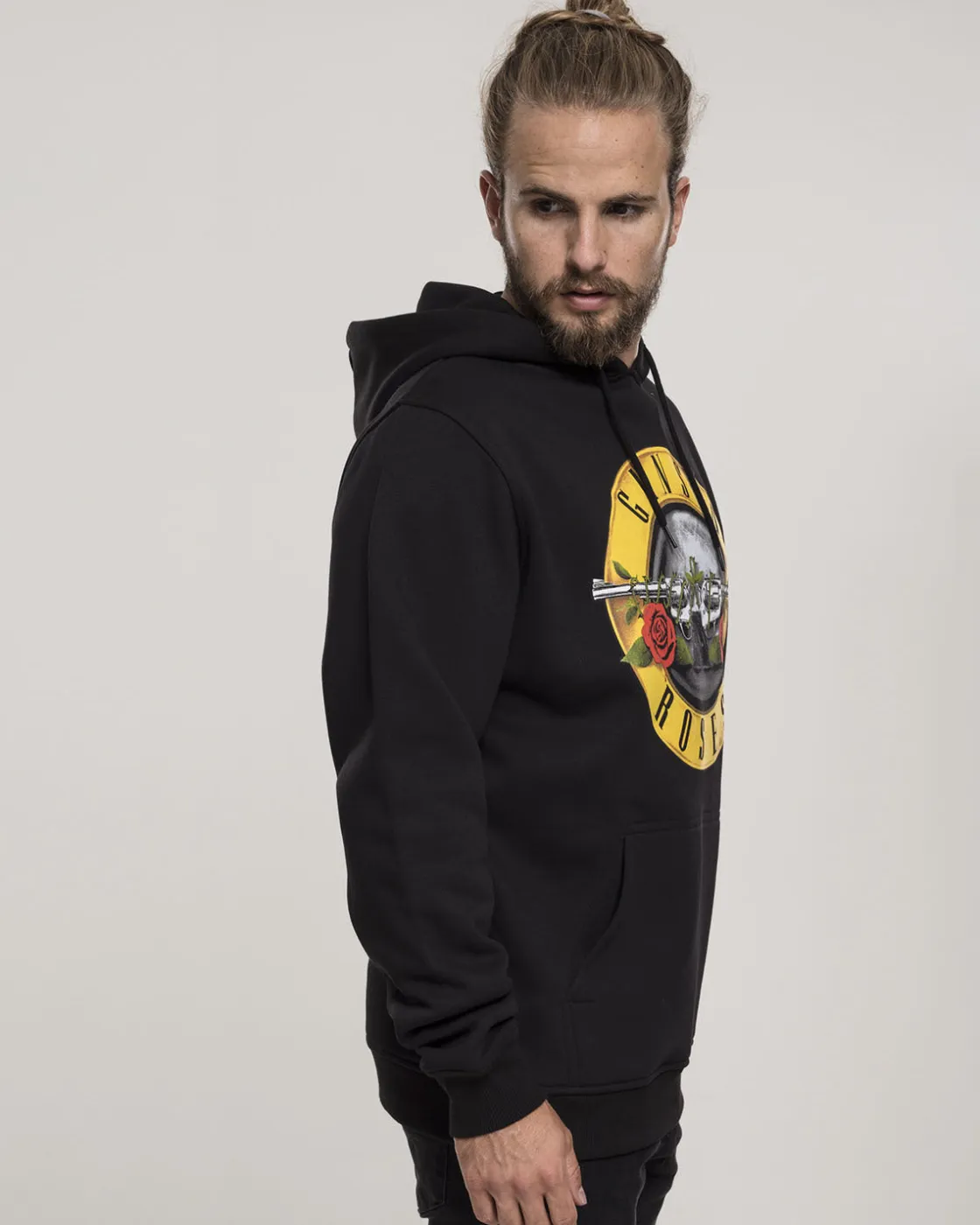 Clearance Guns n' Roses huppari - Musta Hupparit & Colleget