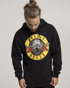 Clearance Guns n' Roses huppari - Musta Hupparit & Colleget
