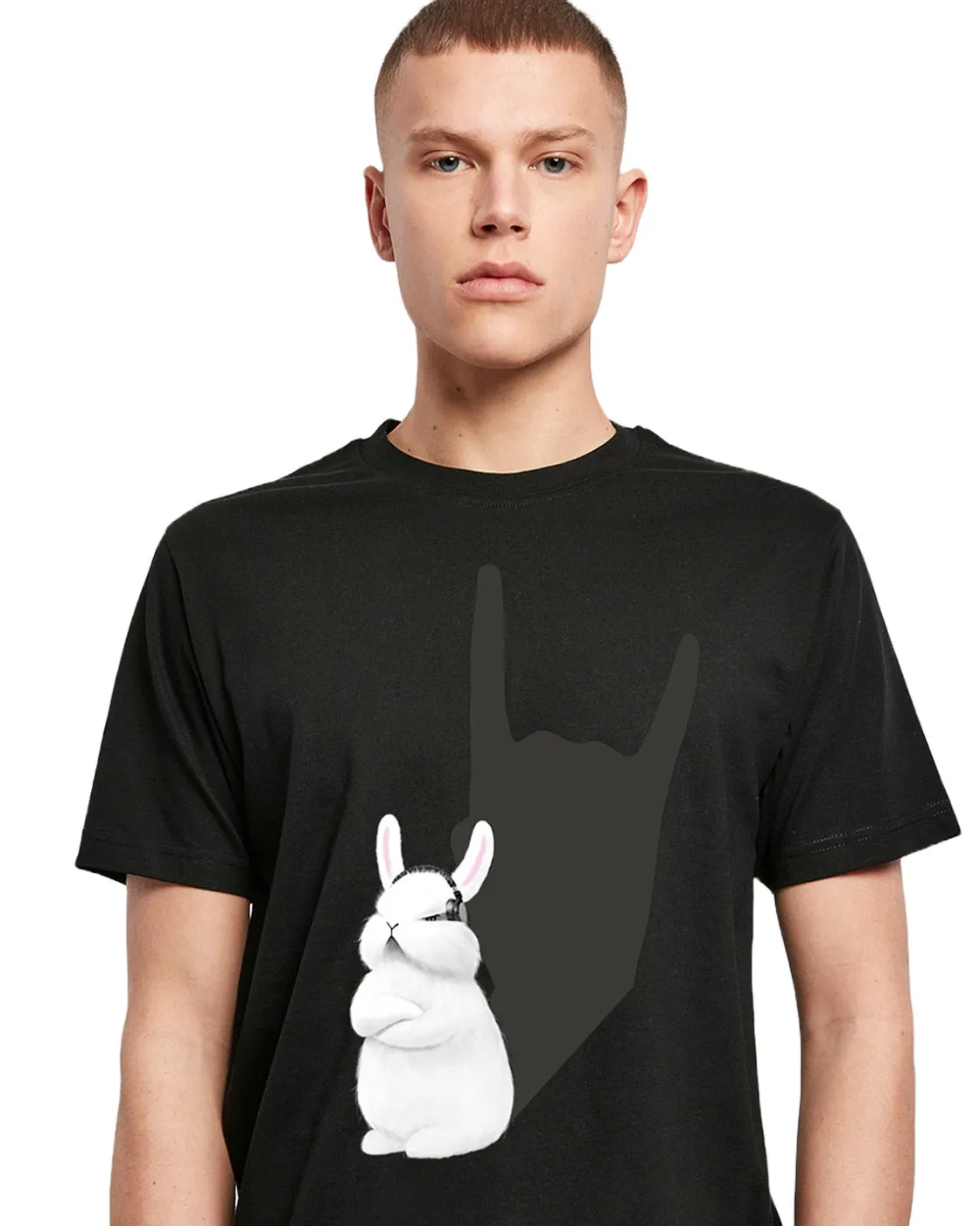 Heavybunny t-paita - Musta T-Paidat