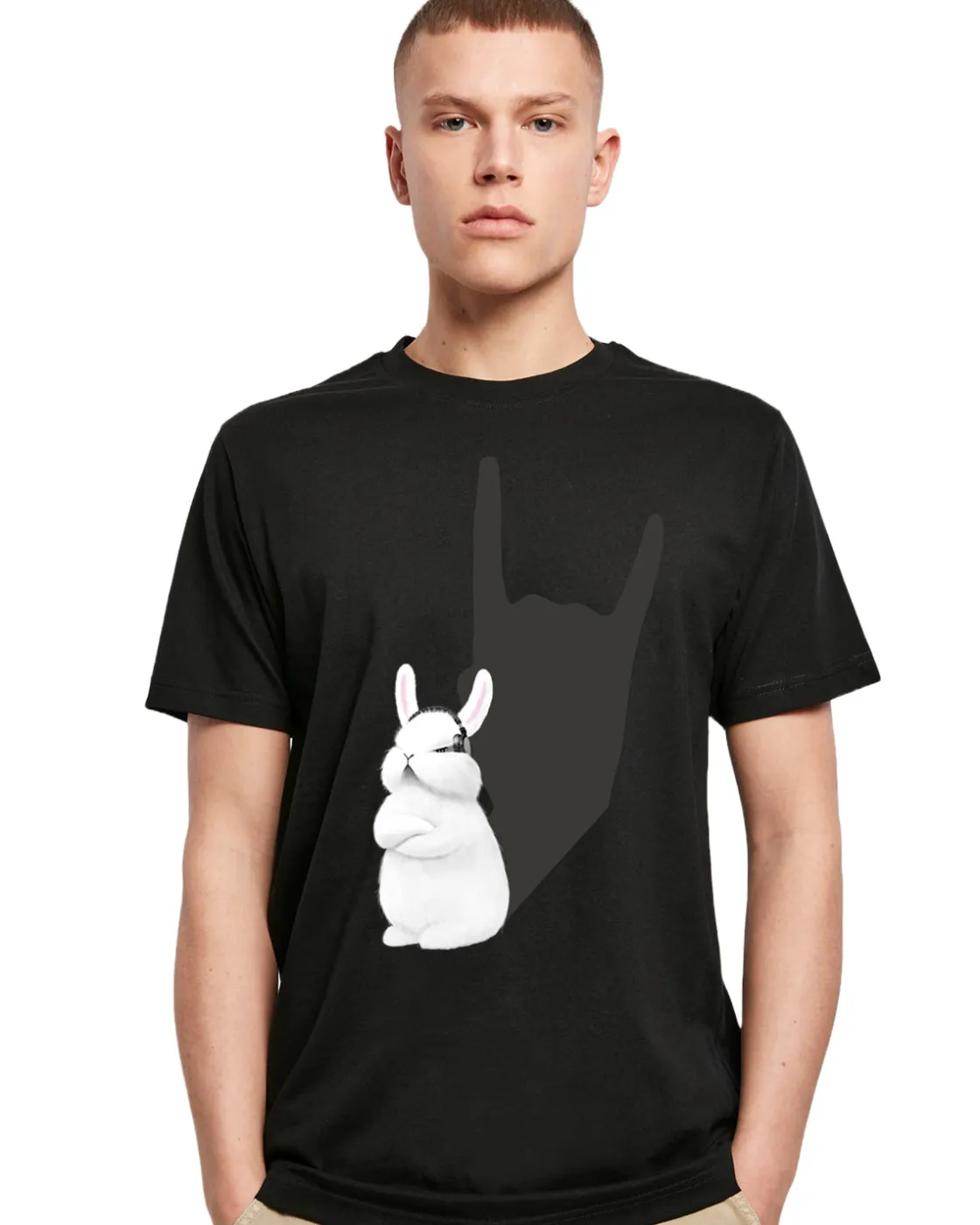 Heavybunny t-paita - Musta T-Paidat