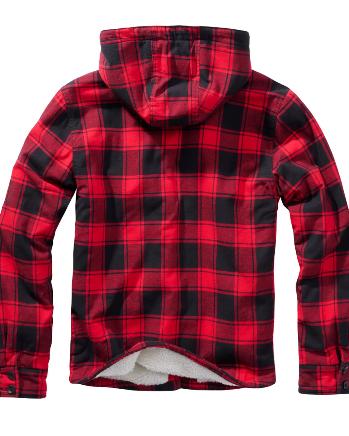 Hupullinen flanellitakki - /Punainen Takit