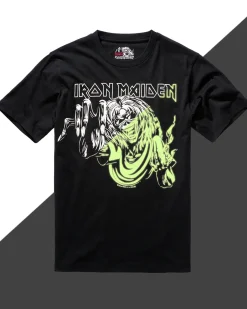 New Iron Maiden Eddy Glow t-paita - Musta T-Paidat|Bändi- & Leffatuotteet