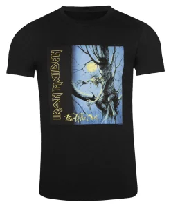 Hot Iron Maiden fear t-paita - Musta T-Paidat|Bändi- & Leffatuotteet