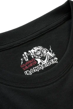 Clearance Iron Maiden Number Of The Beast t-paita - Musta T-Paidat|Bändi- & Leffatuotteet