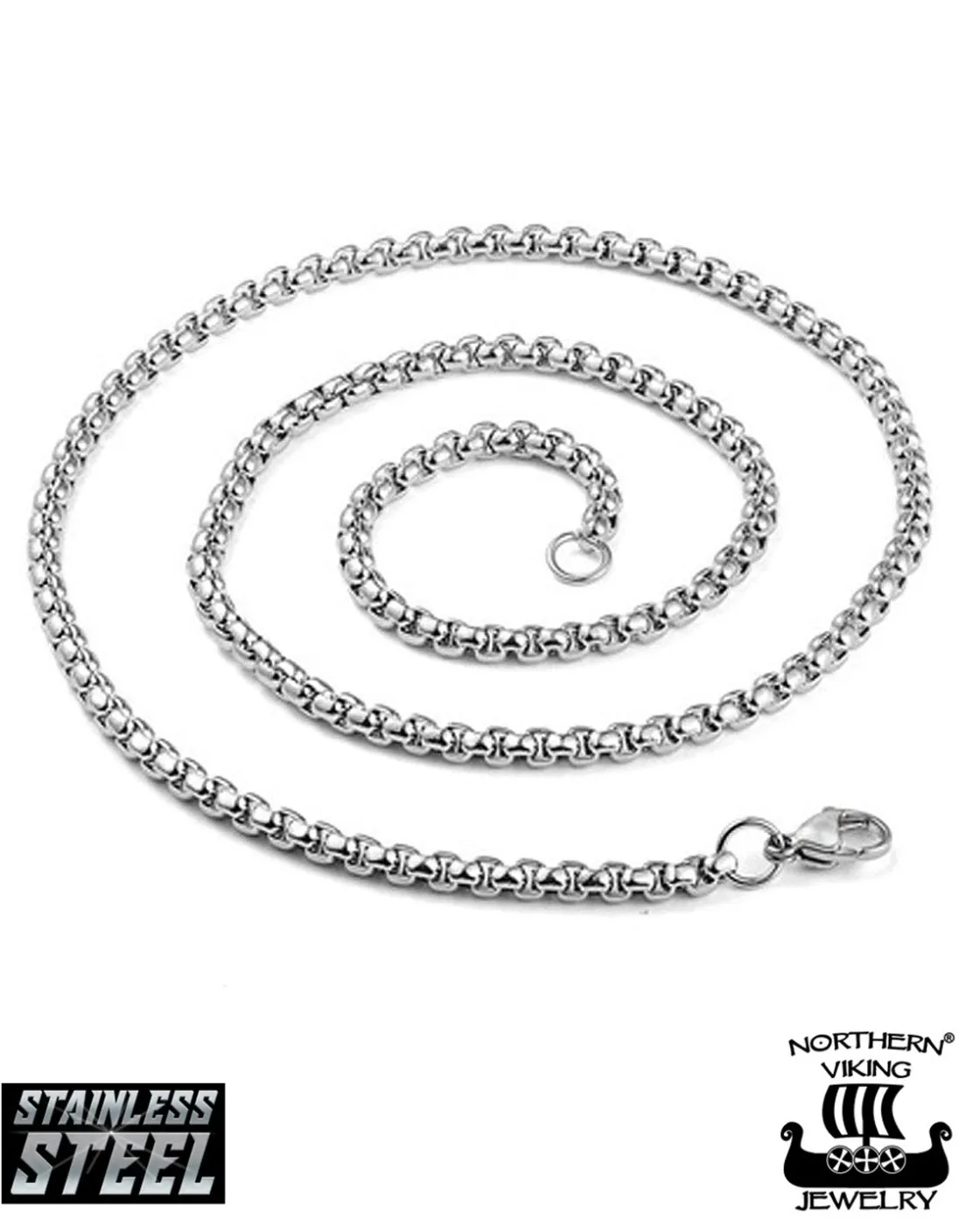 Online Knotwork Thorin Vasara kaulakoru - Teräs/Kulta Korut