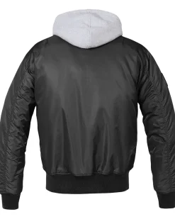 Clearance MA1 hooded bombertakki - /Harmaa Takit