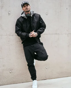 Clearance MA1 hooded bombertakki - /Harmaa Takit