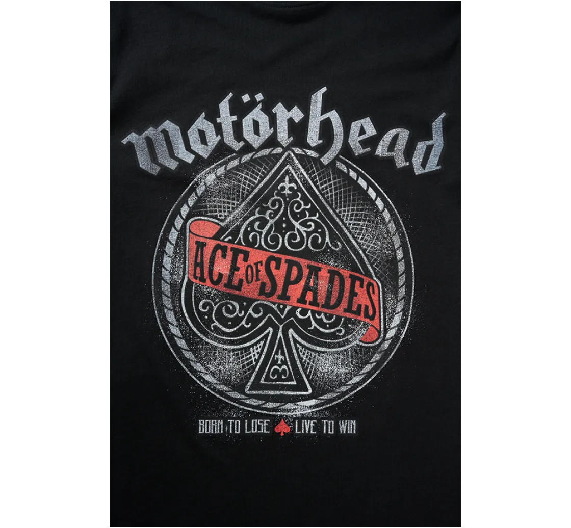 Clearance Motörhead Ace Of Spades t-paita - Musta T-Paidat|Bändi- & Leffatuotteet