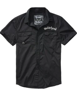 New Motörhead lyhythihainen kauluspaita - Musta Kauluspaidat|Bändi- & Leffatuotteet