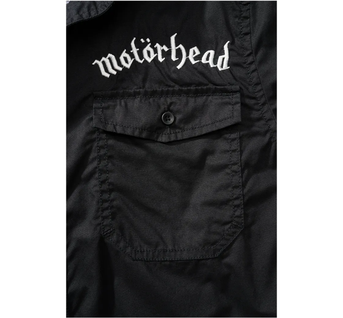 New Motörhead lyhythihainen kauluspaita - Musta Kauluspaidat|Bändi- & Leffatuotteet