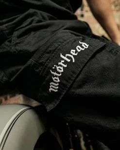 Motörhead reisitaskushortsit - Musta Shortsit|Bändi- & Leffatuotteet