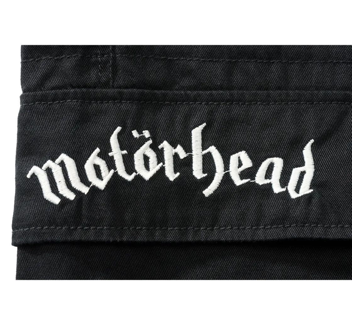 Motörhead reisitaskushortsit - Musta Shortsit|Bändi- & Leffatuotteet