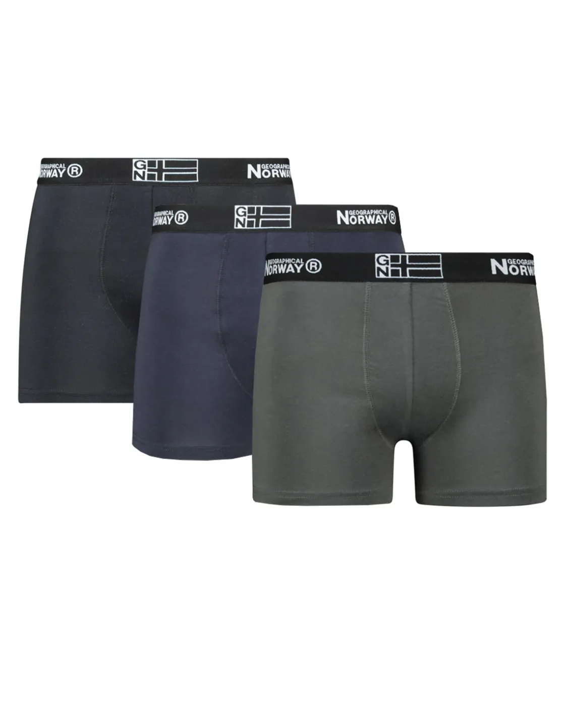 Best Orizono bokserit 3-pack - /Sininen/Harmaa Bokserit