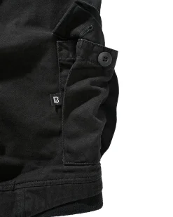 Online Packham reisitaskushortsit - Musta Shortsit