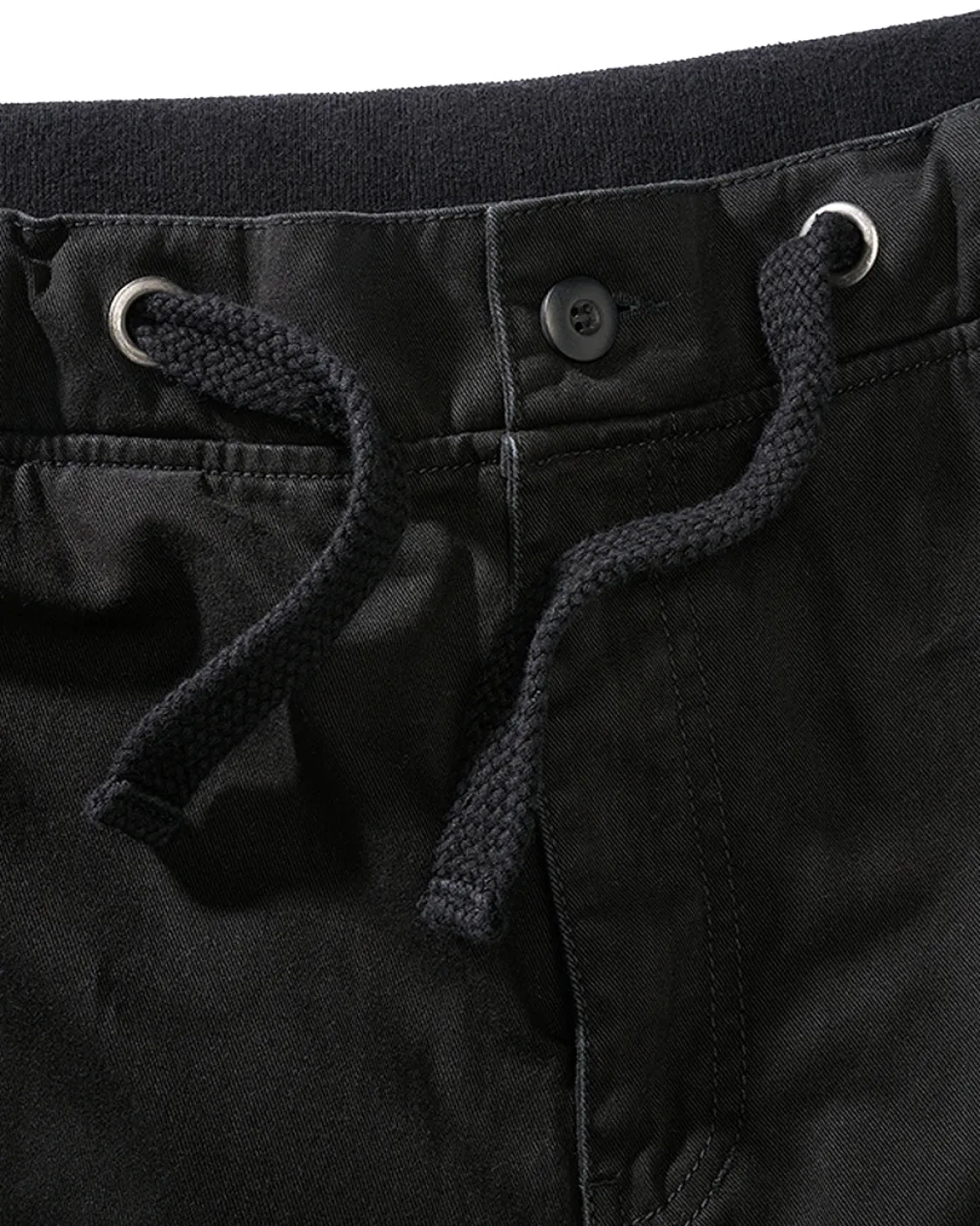 Online Packham reisitaskushortsit - Musta Shortsit