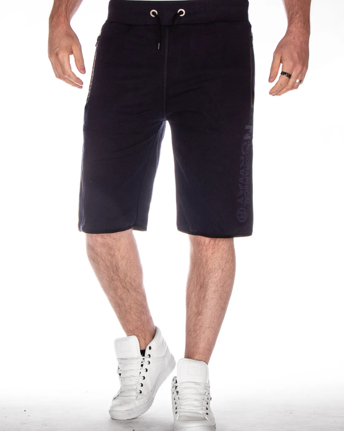 Discount Pactole collegeshortsit - Tummansininen Shortsit