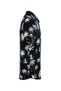 Online Palms kauluspaita - Musta Kauluspaidat