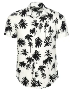 Online Palms kauluspaita - Valkoinen Kauluspaidat