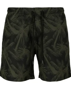 Hot Pattern Palm uimashortsit - /Vihreä Shortsit