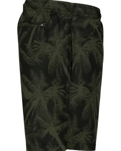 Hot Pattern Palm uimashortsit - /Vihreä Shortsit